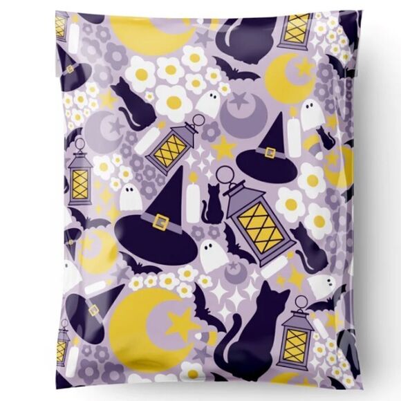 Poly MailersβMixed sizes 6x9 10x13 12.5x5 14.5x19 35 poly mailers 35βstickers - Picture 8 of 14